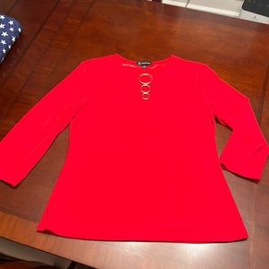 I.N.C - international concepts, 3/4 three-quarter sleeve top